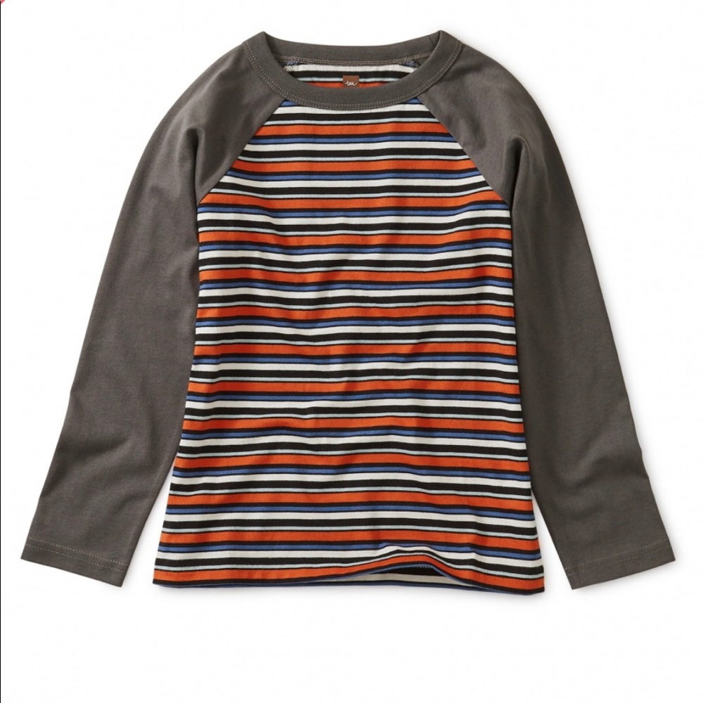 🚨Price Drop. Tea Collection, striped regal and tee, Size 4